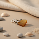 Load image into Gallery viewer, 925 Silver Amber Pendant for Women | Gemstone Jewelry