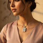 Load image into Gallery viewer, 925 Silver Colorful Gemstone Pendant for Women | Modern Jewelry