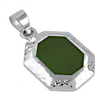 Load image into Gallery viewer, 925 Silver Green Stone Pendant for Women | Daily Wear Gift