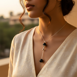 Load image into Gallery viewer, 925 Sterling Silver Black Onyx Pendant for Women | Daily Wear