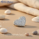 Load image into Gallery viewer, Colgante de corazón de plata | Joyas de circonita cúbica