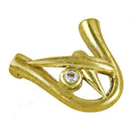 将图像加载到图库查看器中, gold plating Ring with White Stone for Women | Daily Wear Jewelry