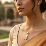 将图像加载到图库查看器中, 女士黄金镶钻吊坠 | 精致珠宝