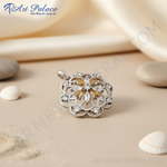 Load image into Gallery viewer, 925 Silver Flower Pendant Necklace | Gemstone Jewelry for Women