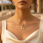 将图像加载到图库查看器中, 镶钻金字母G吊坠 | 女士字母首饰