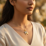 将图像加载到图库查看器中, gold plating Diamond Letter Pendant for Women | Initial Jewelry Gift