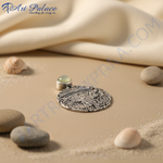 Load image into Gallery viewer, 925 Silver Filigree Pendant with Moonstone | Women's Jewelry