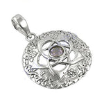 将图像加载到图库查看器中, 925 Silver Celtic Knot Pendant Necklace | Women's Jewelry Gift