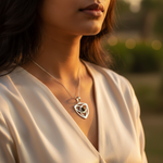 将图像加载到图库查看器中, 925 Silver Tiger Eye Pendant for Women | Daily Wear Gift