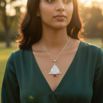 Load image into Gallery viewer, 925 Silver Celtic Knot Pendant Necklace with Carnelian | Women's Gift