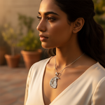将图像加载到图库查看器中, 925 Silver Crescent Moon Pendant Necklace for Women | Gift