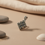 将图像加载到图库查看器中, 925 Silver Marcasite Pendant for Women | Daily Wear Gift
