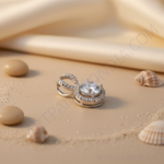 Load image into Gallery viewer, 925 Silver Cubic Zirconia Pendant for Women | Daily Wear