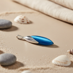 Load image into Gallery viewer, Silver Blue Gemstone Pendant | Sterling Silver Jewelry | Gift