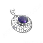 Load image into Gallery viewer, 925 Silver Amethyst Pendant for Women | Gemstone Jewelry