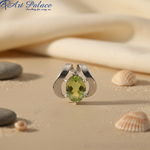 Load image into Gallery viewer, 925 Silver Peridot Pendant for Women | Gemstone Jewelry
