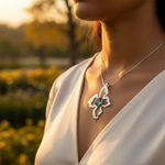 Load image into Gallery viewer, 925 Silver Blue Topaz Pendant Necklace for Women | Gift