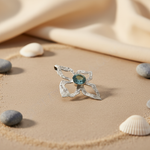 Load image into Gallery viewer, 925 Silver Blue Topaz Pendant Necklace for Women | Gift