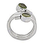 Load image into Gallery viewer, 925 Silver Green Gemstone Ring for Women | Gift Jewelry