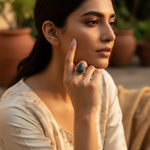 Load image into Gallery viewer, 925 Silver Blue Gemstone Ring for Women | Gift Jewelry