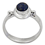Load image into Gallery viewer, 925 Silver Lapis Lazuli Ring for Women | Gemstone Jewelry