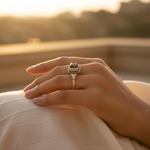 Load image into Gallery viewer, 925 Silver Garnet Ring for Women | Gemstone Jewelry