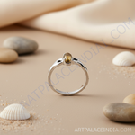 Load image into Gallery viewer, 925 Silver Citrine Ring for Women | Gemstone Jewelry