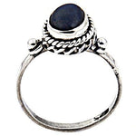 Load image into Gallery viewer, 925 Sterling Silver Black Stone Ring for Women | Gift Jewelry