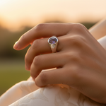 Load image into Gallery viewer, 925 Silver Gemstone Ring for Women | Statement Jewelry