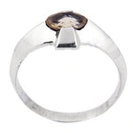 将图像加载到图库查看器中, 925 Silver Smoky Quartz Ring | Men's Ring | Gift for Him