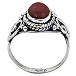 将图像加载到图库查看器中, 925 Sterling Silver Garnet Ring for Women | Gemstone Jewelry