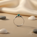 将图像加载到图库查看器中, 925 Silver Turquoise Ring for Women | Gemstone Jewelry