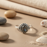 将图像加载到图库查看器中, 925 Silver Moonstone Ring for Women | Gift Jewelry