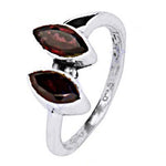 Load image into Gallery viewer, 925 Silver Garnet Ring for Women | Gemstone Jewelry