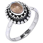 将图像加载到图库查看器中, 925 Sterling Silver Ring with Oval Gemstone for Women