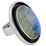 Load image into Gallery viewer, 925 Silver Moonstone Oval Ring for Women | Gift Jewelry