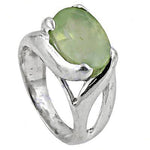 Load image into Gallery viewer, 925 Silver Green Gemstone Ring for Women | Daily Wear