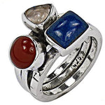 Load image into Gallery viewer, 925 Silver Gemstone Ring for Women | Statement Jewelry