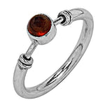 将图像加载到图库查看器中, 925 Silver Red Gemstone Ring | For Women | Daily Wear
