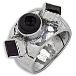Load image into Gallery viewer, 925 Silver Onyx Gemstone Ring for Women | Statement Jewelry