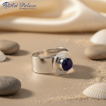 将图像加载到图库查看器中, 925纯银缟玛瑙戒指(女士款)