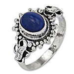 Load image into Gallery viewer, 925 Silver Lapis Lazuli Ring for Women | Gemstone Jewelry