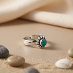 Load image into Gallery viewer, 925 Silver Turquoise Stone Ring for Women | Gift Jewelry