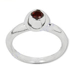 将图像加载到图库查看器中, 925 Silver Garnet Gemstone Ring for Women | Gift Jewelry