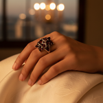 Load image into Gallery viewer, Garnet Gemstone Ring in Sterling Silver | Women's Jewelry Gift