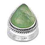 Load image into Gallery viewer, 925 Silver Green Gemstone Ring for Women | Teardrop Jewelry