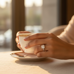 Load image into Gallery viewer, 925 Silver Cubic Zirconia Engagement Ring for Women | Gift