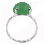 将图像加载到图库查看器中, 925 Silver Green Gemstone Ring for Women | Gift Jewelry