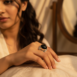 Load image into Gallery viewer, Anillo de ónix en plata 925 para mujer | Anillo de regalo con estilo