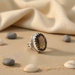 Load image into Gallery viewer, 925 Silver Smoky Quartz Ring for Women | Statement Jewelry